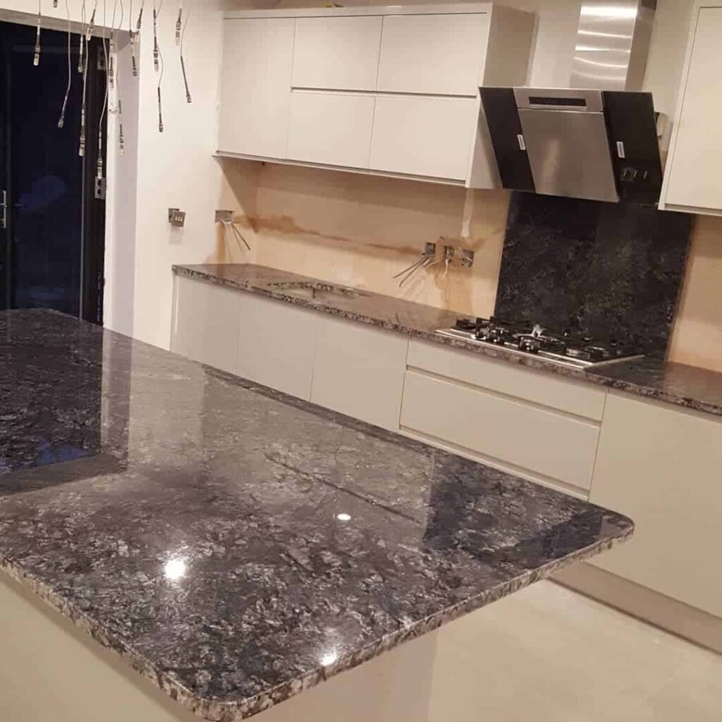Granite Kitchen Worktops in London Sun Light KB