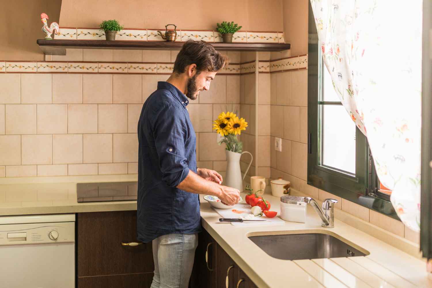 Average Overhang on a Kitchen Island