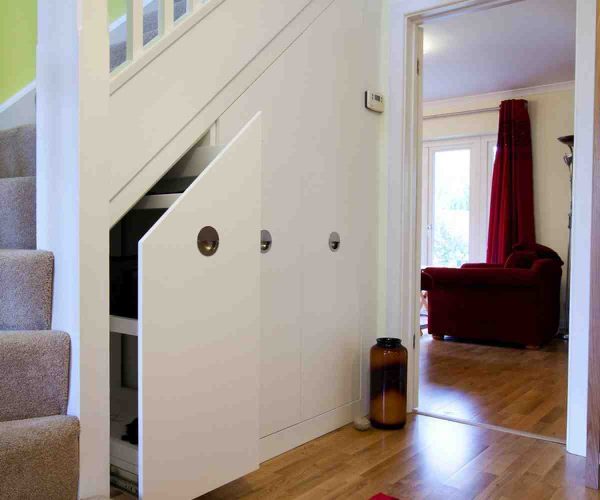 Under Stair and Angled Doors